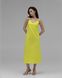 Linen Dress, Жёлтый, S